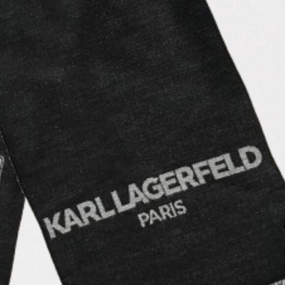Authentic Karl Lagerfeld Paris Reversible Scarf NWT (Unisex) - Picture 10 of 16